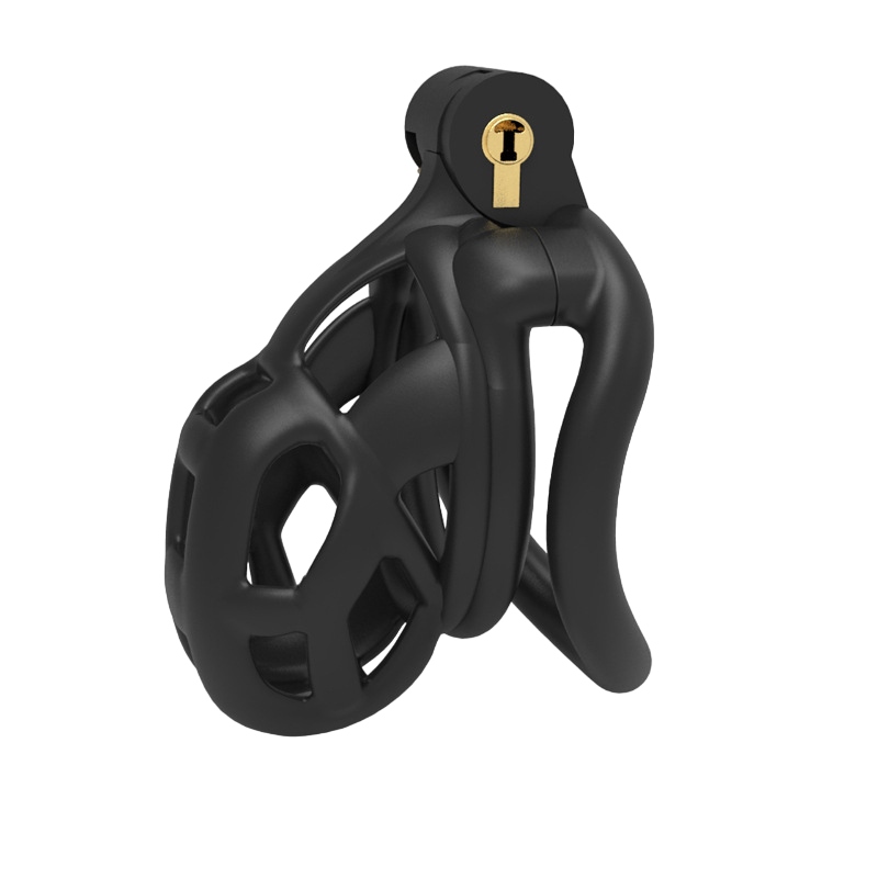 МУЖСКОЙ ПОЯС ВЕРНОСТИ КЛЕТКА ДЛЯ ПЕНИСА ЧЕРНЫЙ BDSM FEMDOM XS NUB