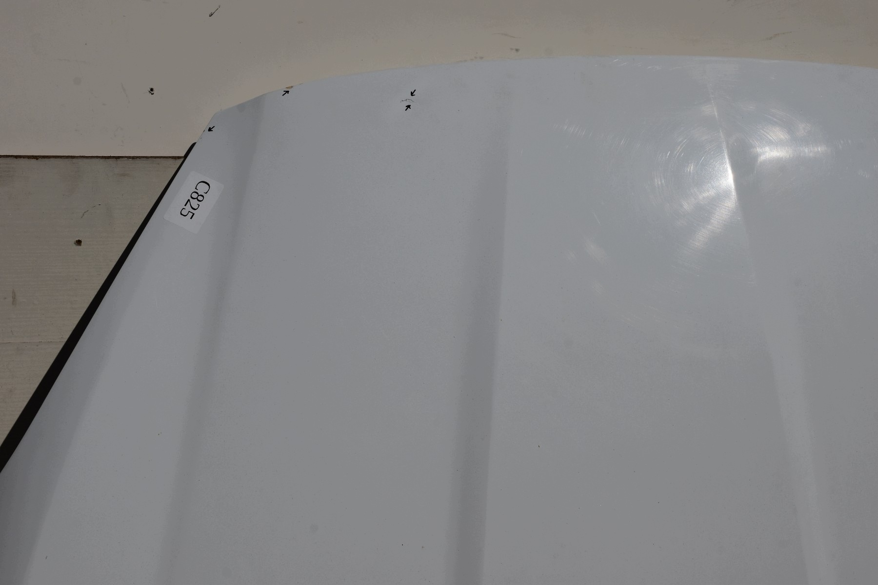 bonnet FORD FIESTA MK7 POLIFT 2012-2017 code lakieru: Frozen White