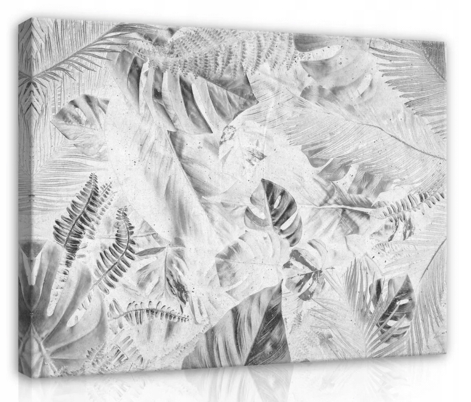 Obraz 100x75 Tropické listy džungle botanika příroda textura palma