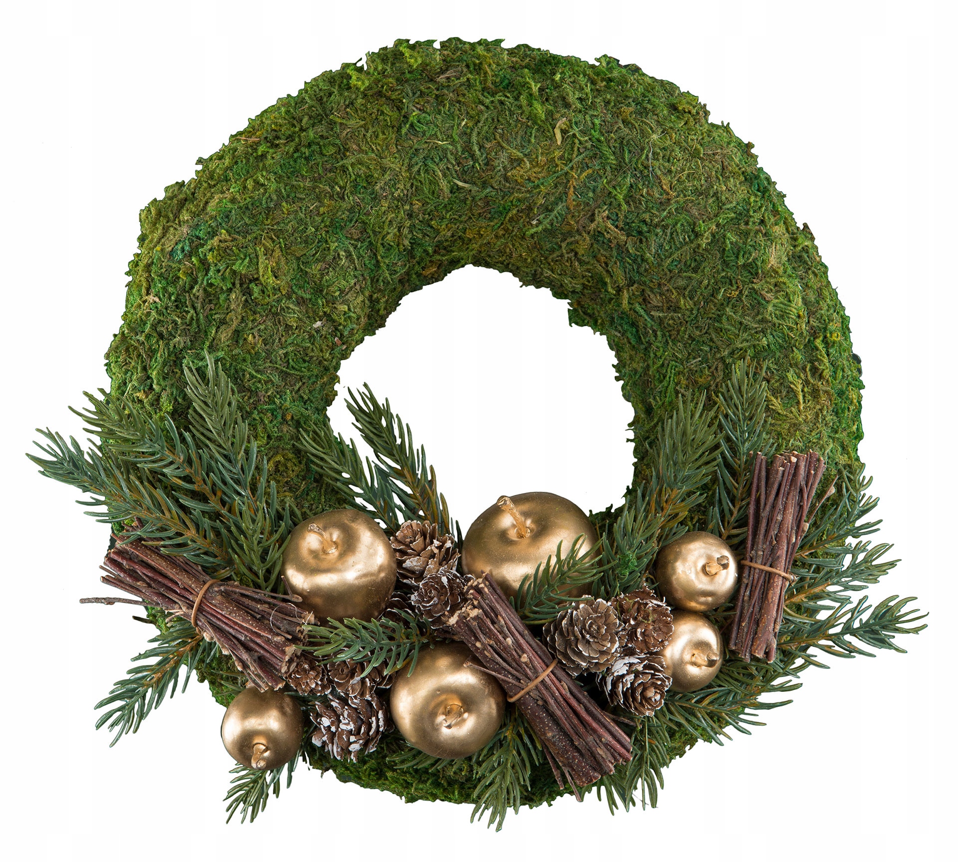 5 szt. OZDOBA JABŁKO do stroików BIAŁE Kod producenta 320502