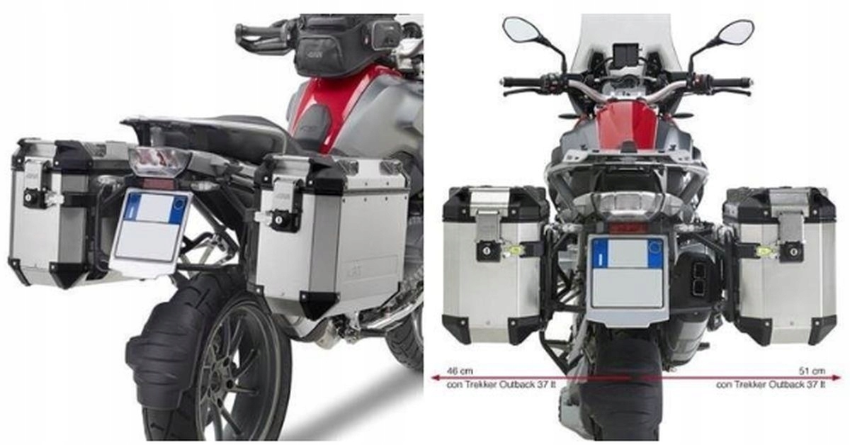 Kappa Rošt Bočných Kufrov Monokey Cam Side Bmw R 1200 Gs (13-18), R 1250