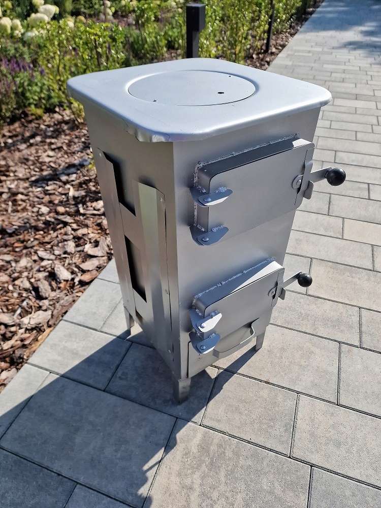 PIEC PIECYK KOZA SZAMOTOWY POLSKI 7 CEGIEŁ+KOLANO Szerokość 30 cm