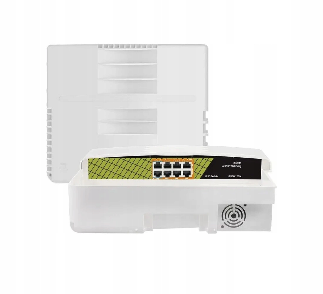 Conexpro GNT-P1008G6-F, Venkovní PoE switch, 8x Lan, 8x PoE