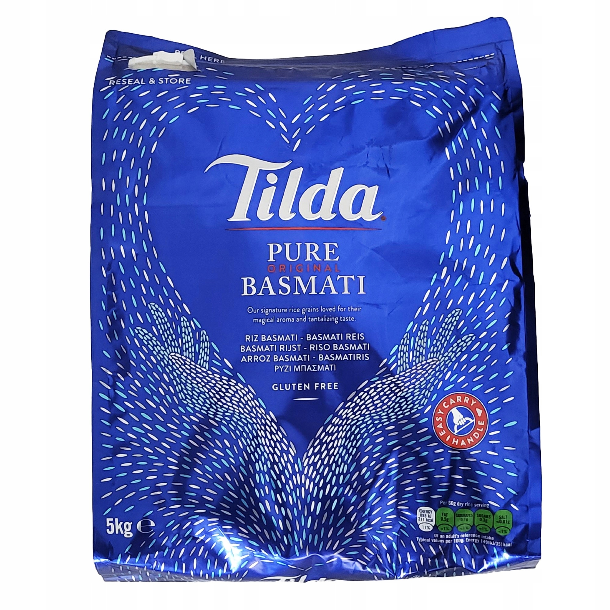 Levně Rýže basmati Pure Original Rice Tilda 5 kg