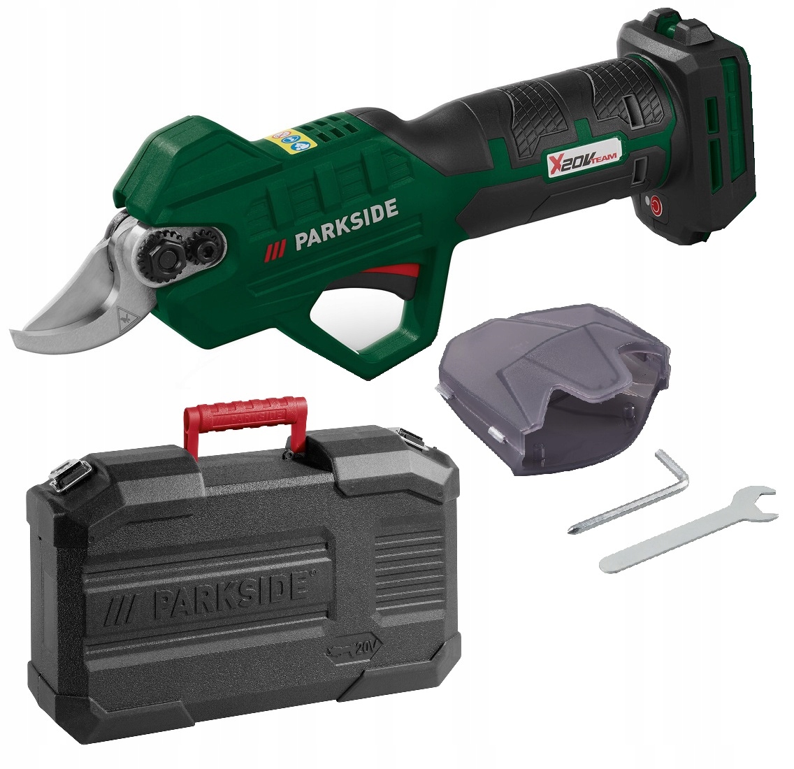 Parkside Paas 20-LI Akumulatorowe Nozyce Do Galezi Sekator Walizka