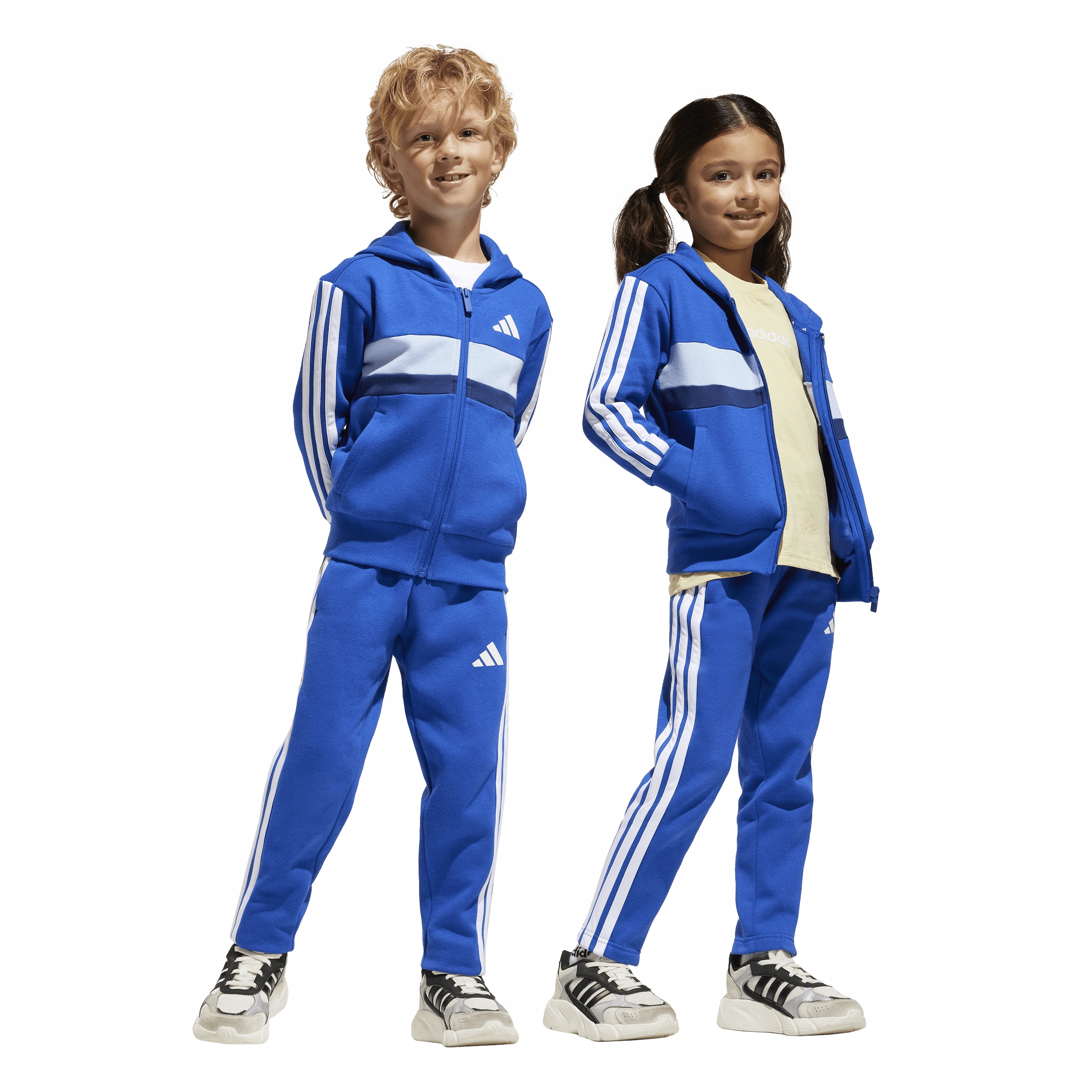dres dziecięcy adidas r 128 JC7488 ciepły bawełna