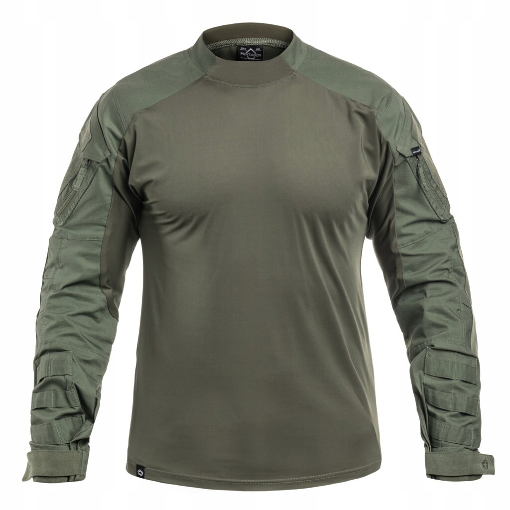 Mikina Pentagon Wolf Combat Shirt Camo Green XXL