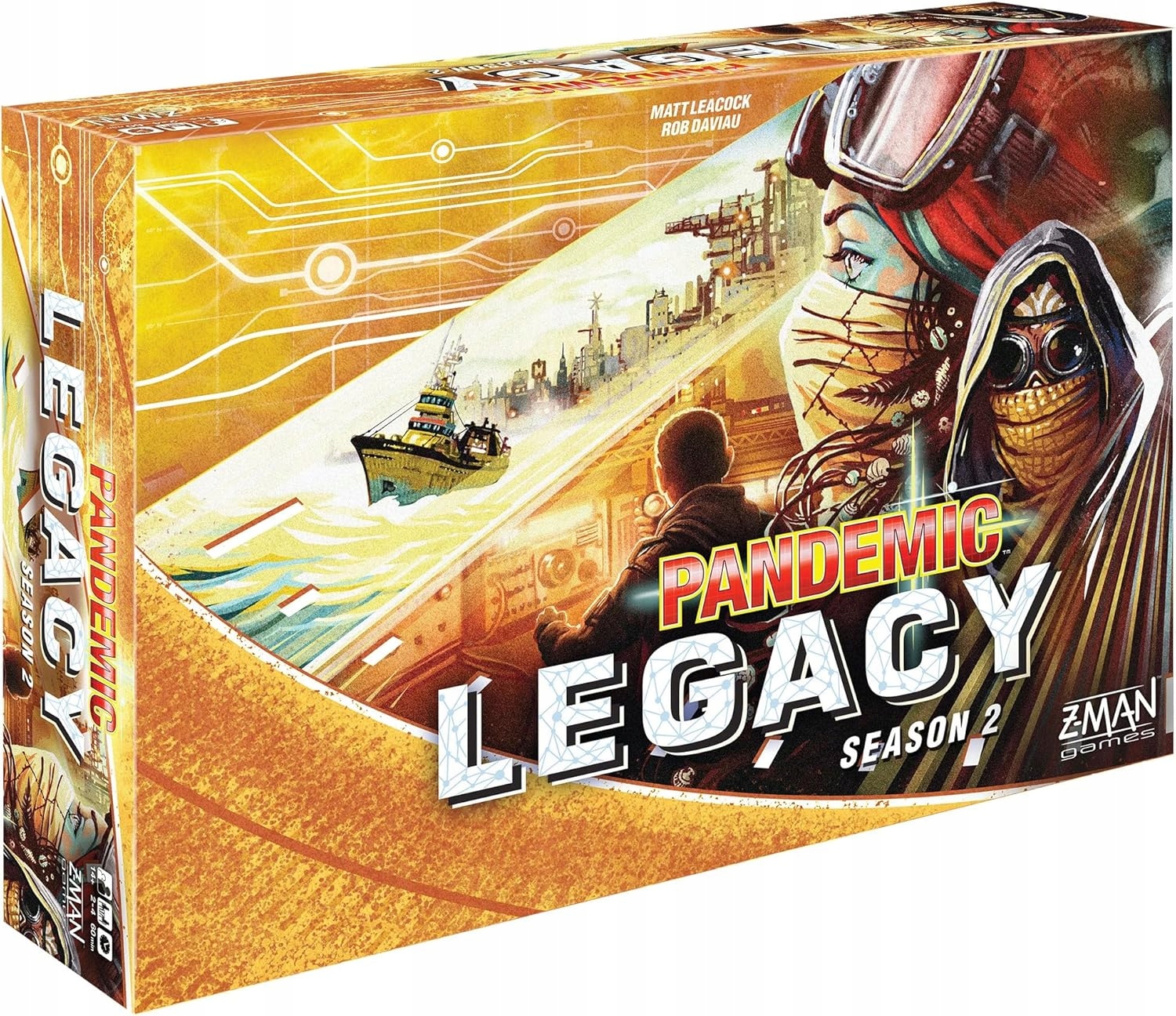 Pandemic Legacy: Season 2 (Yellow Edition) Sezon 2, wersja Eng w folii