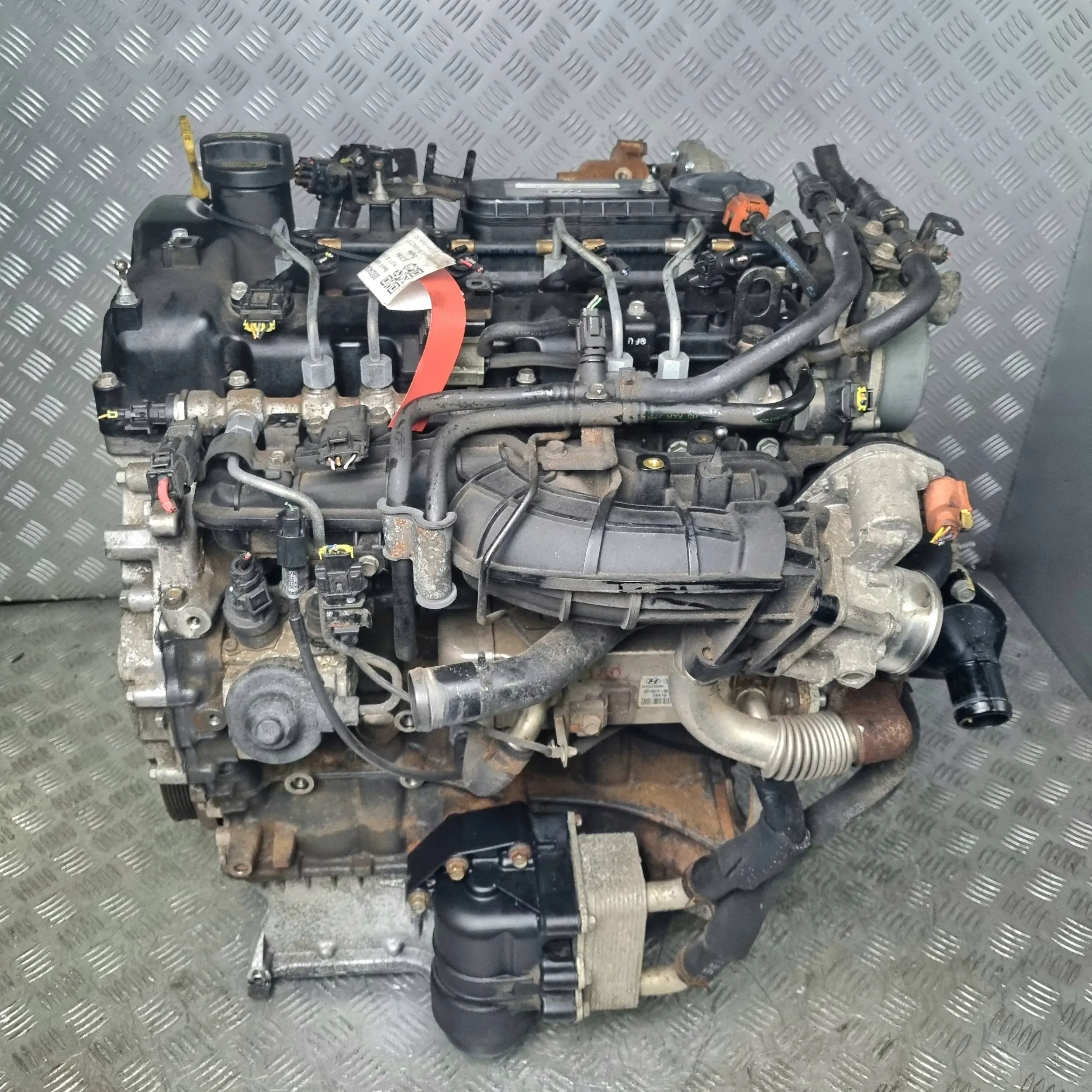 complete engine KIA 2.2 CRDI D4HB MANUAL STAN BDB 85TYS MIL