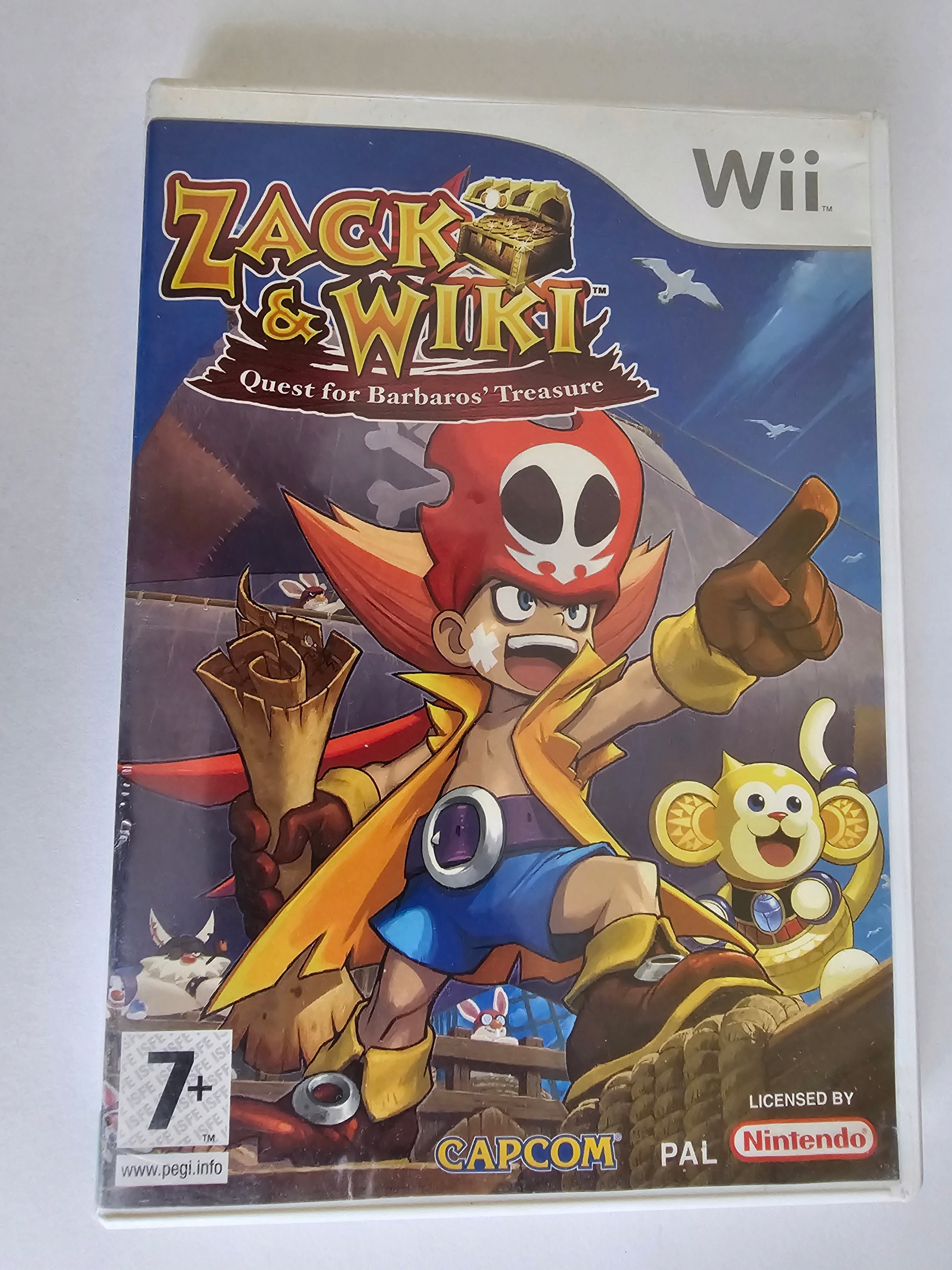 Zack & Wiki: Quest for Barbaros' Treasure Nintendo Wii pudełkowa
