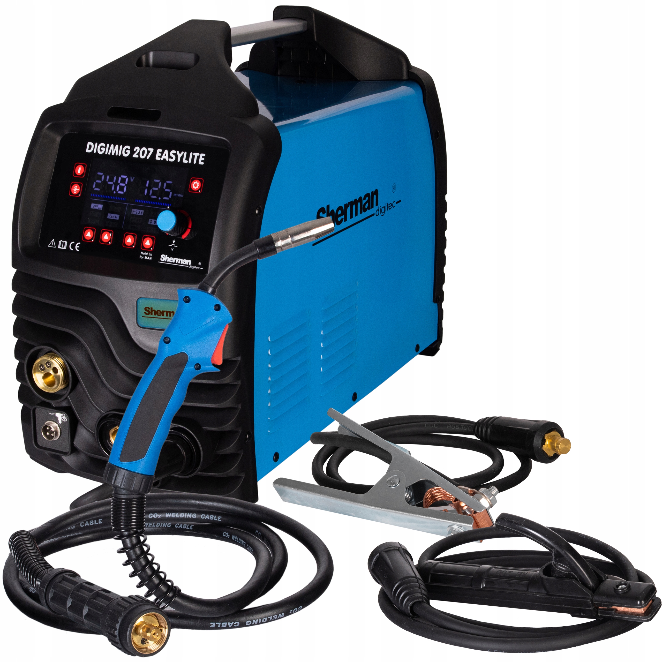 ЗВАРЮВАЛЬНИЙ АПАРАТ MIGOMAT SHERMAN DIGIMIG 207 SYNERGIA LCD