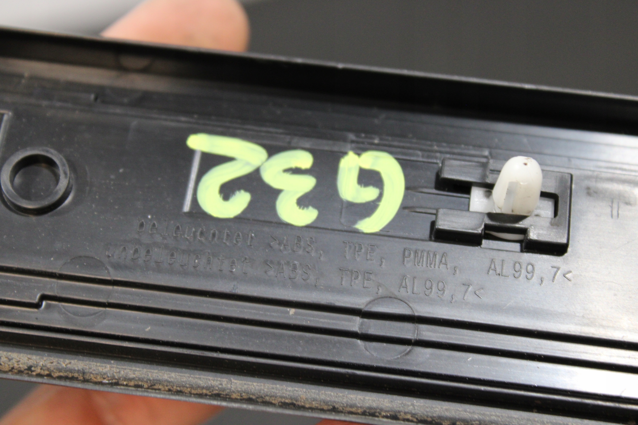 mouldings caps threshold LED BMW 6 GT G32