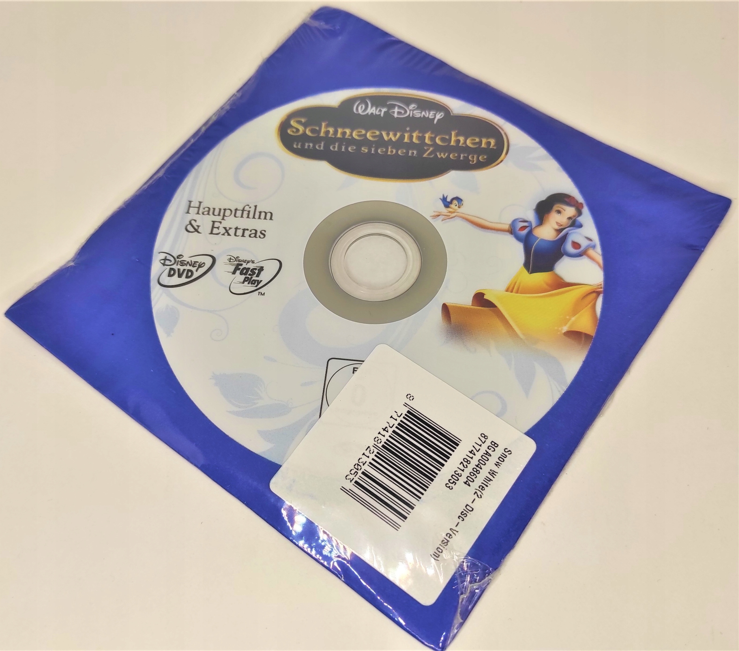 Królewna Śnieżka i siedmiu krasnoludków 1937 DVD