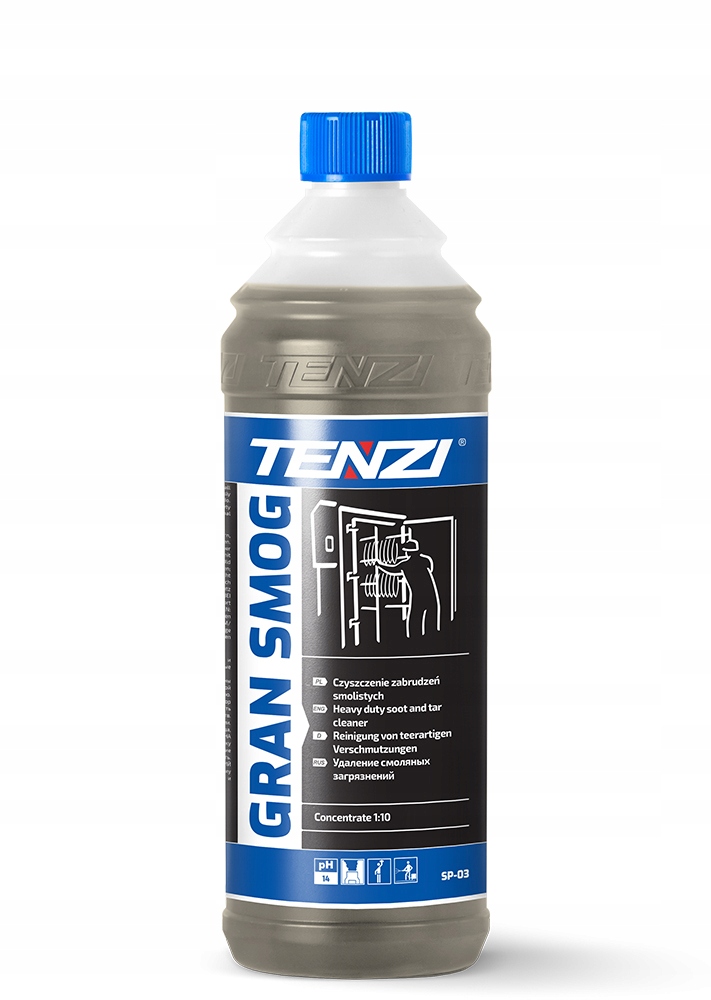 TENZI Gran Smog 1L MYCIE WĘDZARNI RUSZTÓW GRILLI