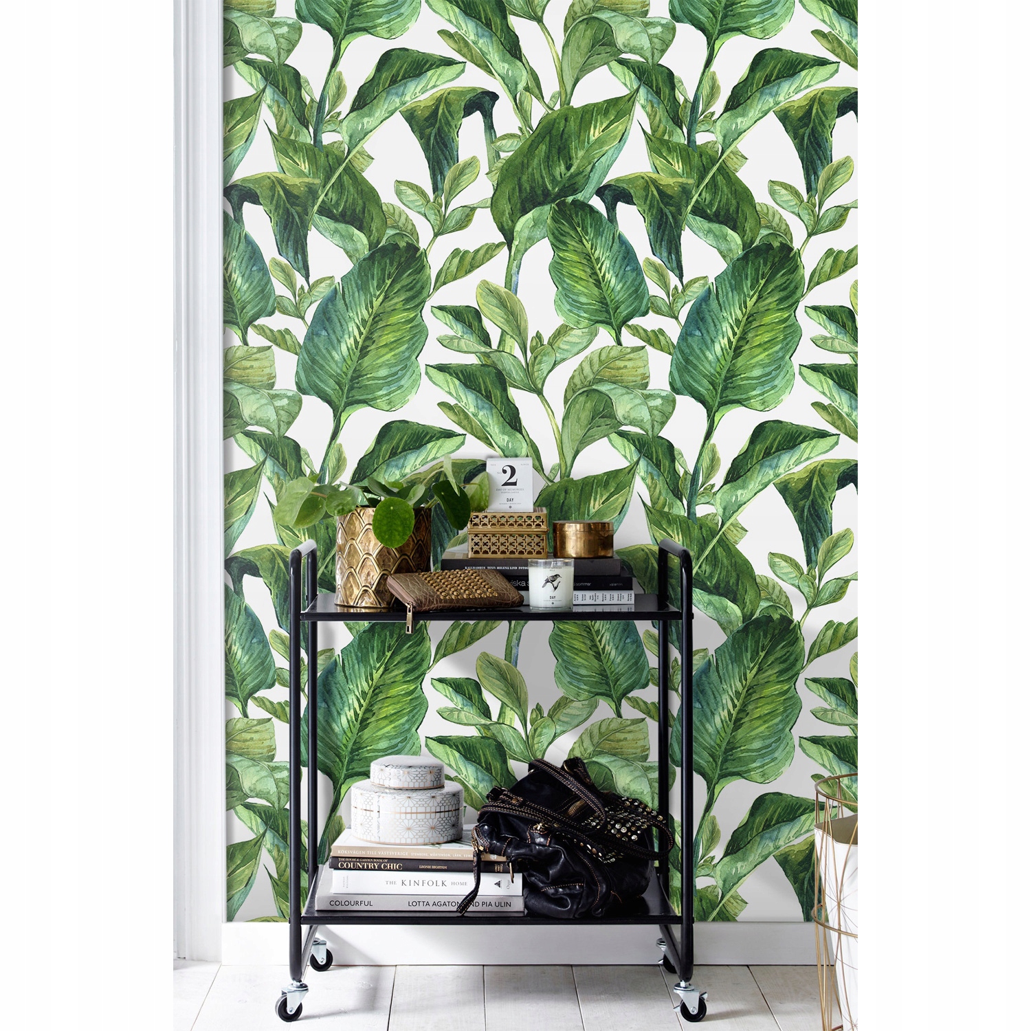 

Fototapeta do sypialni Tropikalne liście 152x104cm