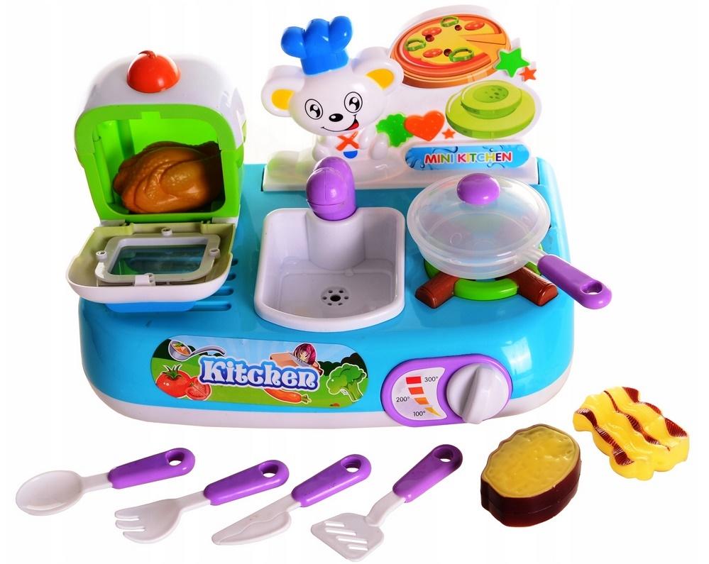 Icom Polska: Zestaw kuchenny niebieski 2 steki