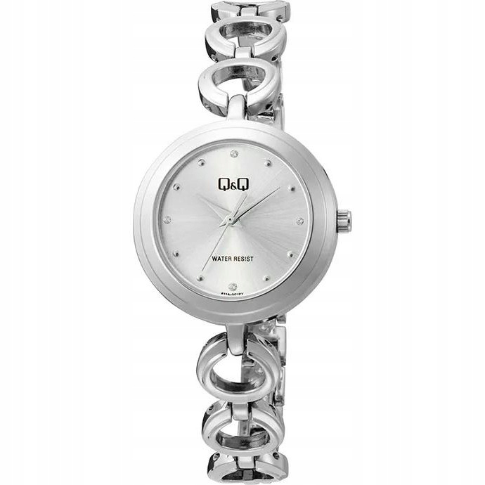 Dámské hodinky Qq F11A-001P stříbrné