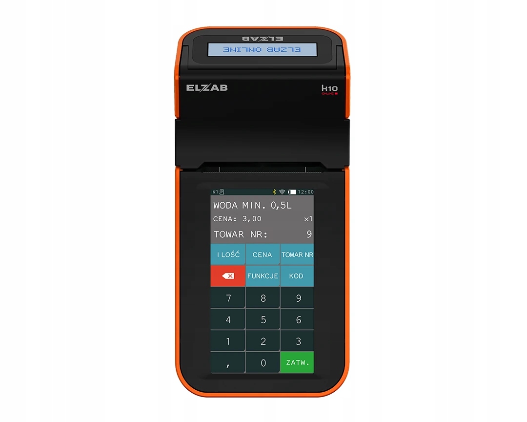 Kasa fiskalna Elzab K10 Online cz-p GPRS 1rok Wifi Producent Elzab