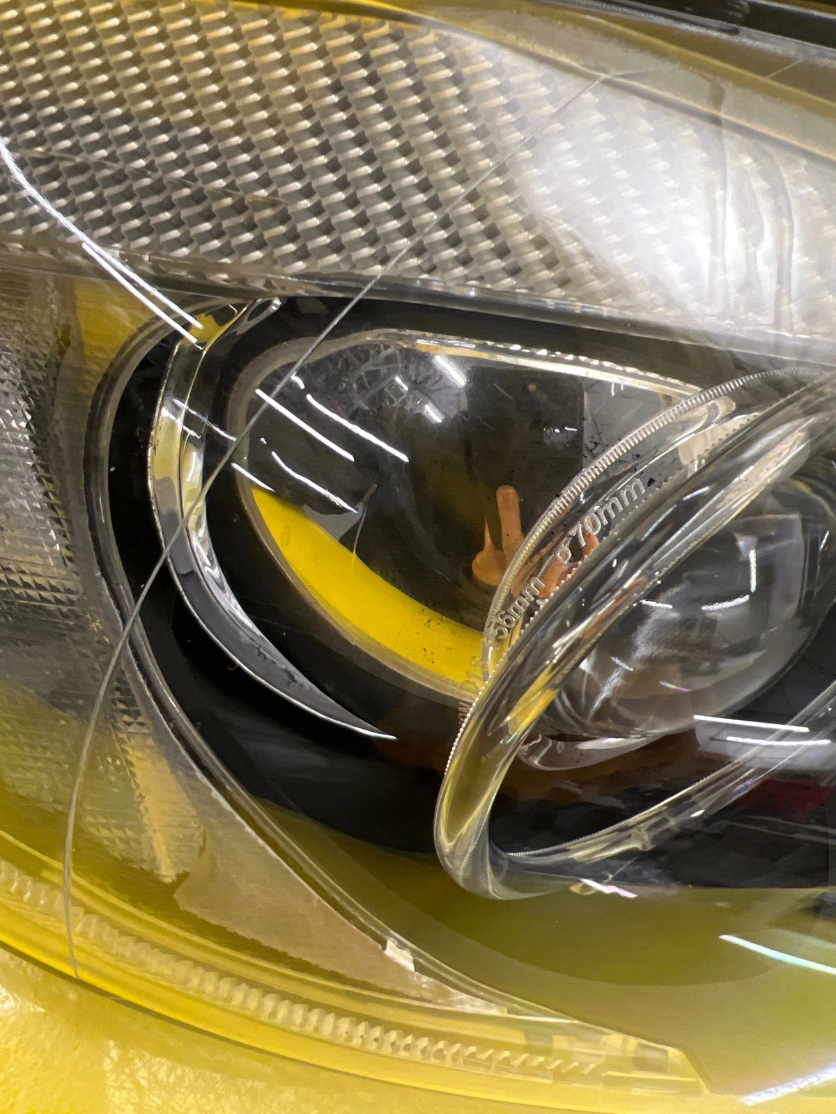 light right Bmw 3 E90 E91 05-08 Bi-Xenon non-setting 6942738