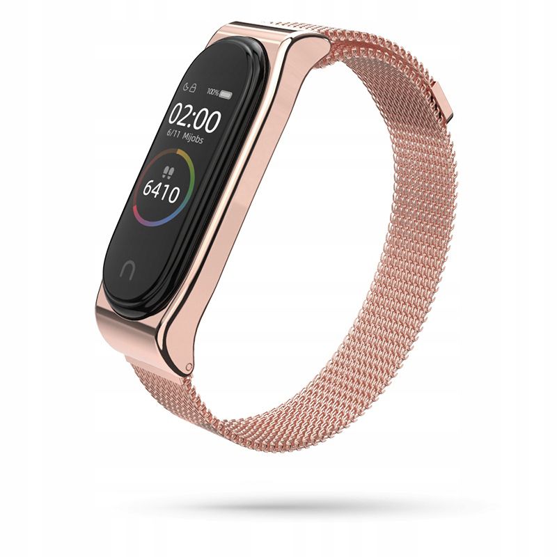 

Tech-Protect Milaneseband Xiaomi MI Band 3/4 Rose