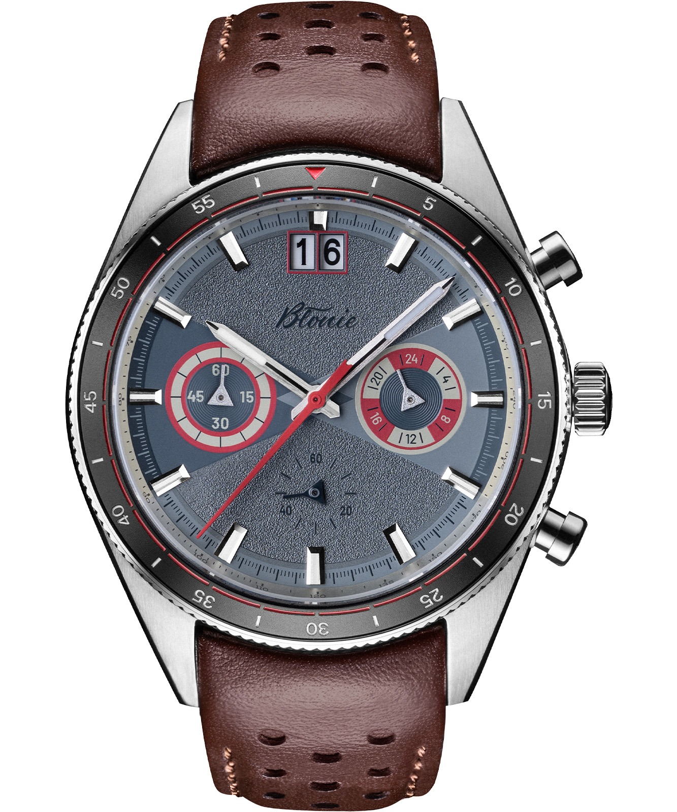 Pánské hodinky Błonie Sport Grafit Chronograph
