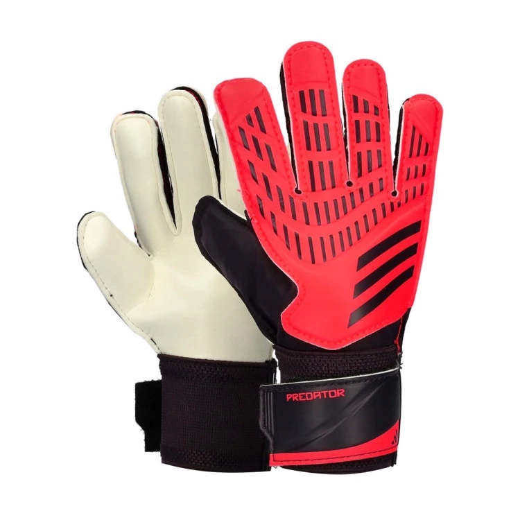 Rękawice Bramkarskie Piłkarskie Dla Dzieci Adidas Predator Bez Usztywniaczy