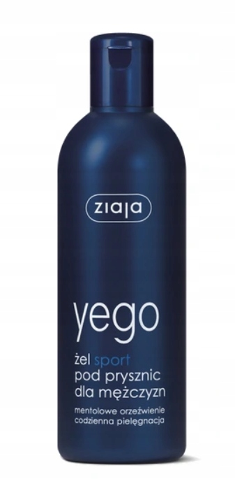 ZIAJA YEGO SPORT ŻEL POD PRYSZNIC DLA MĘŻCZYZN