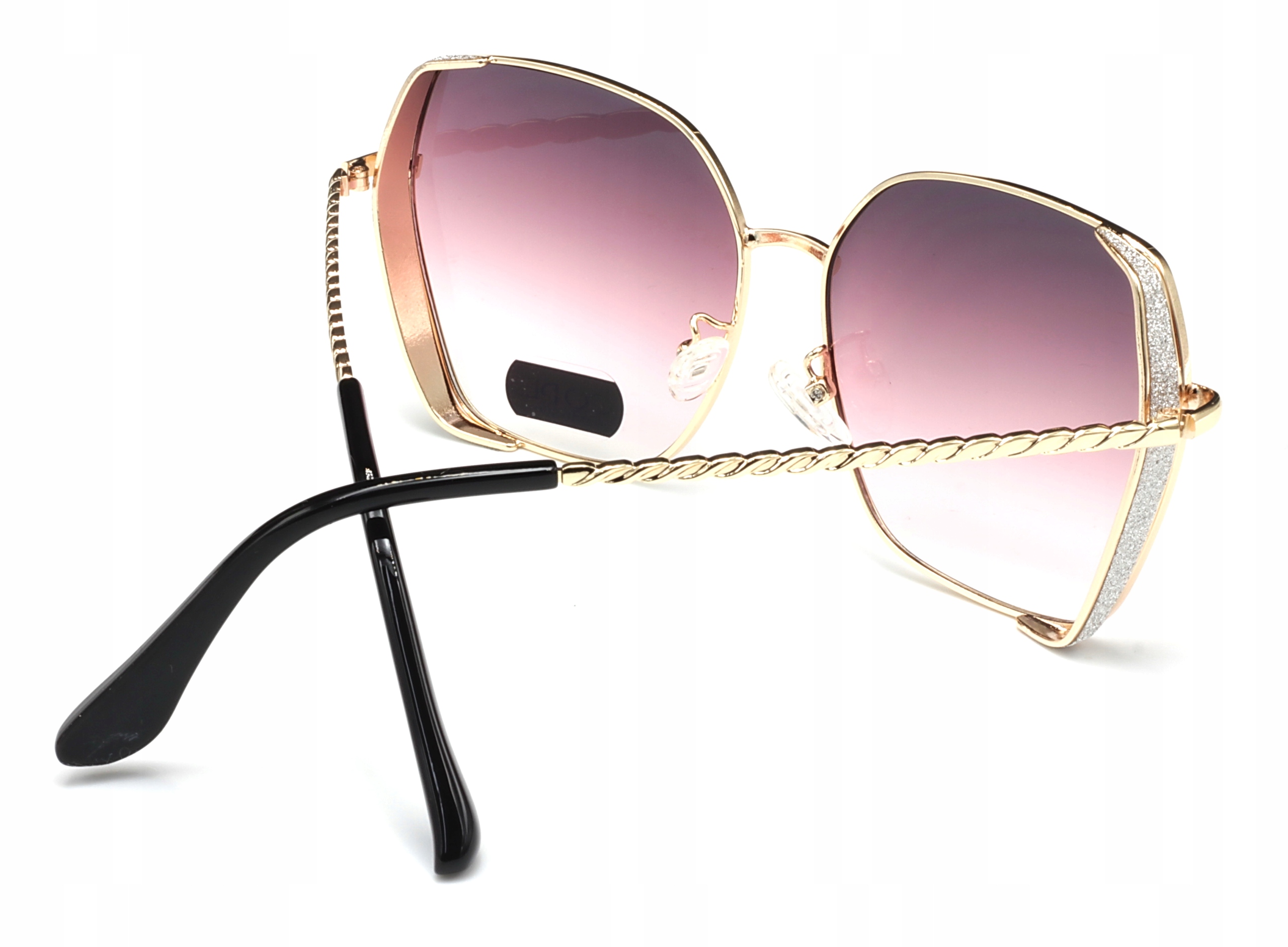 OKULARY PRZECIWSŁONECZNE DAMSKIE CIENIOWANE ETUI Typ ochrony filtr UV-400 kat. 3