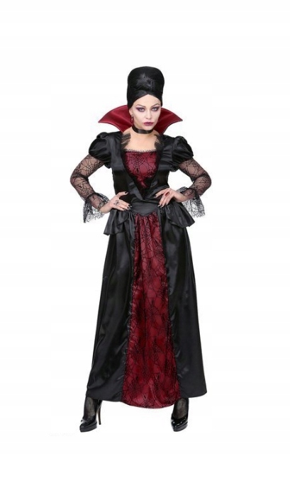 Kostým Gotická Upírka Gotika Upír Převlek Halloween S