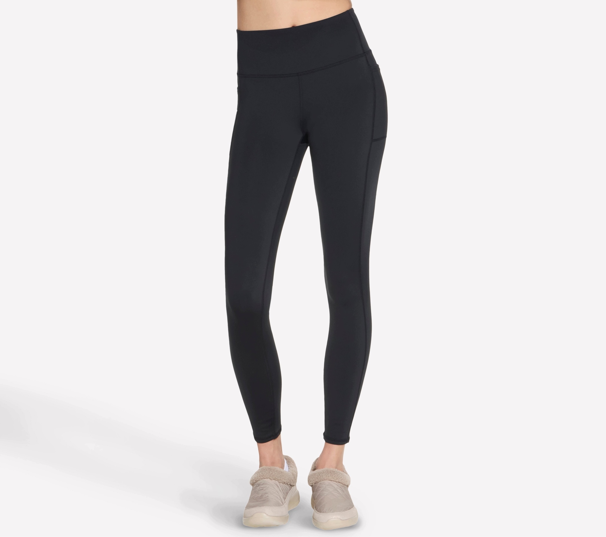 Dámské legíny Skechers Go Flex Full-Length High-Waisted Fleece Legging c