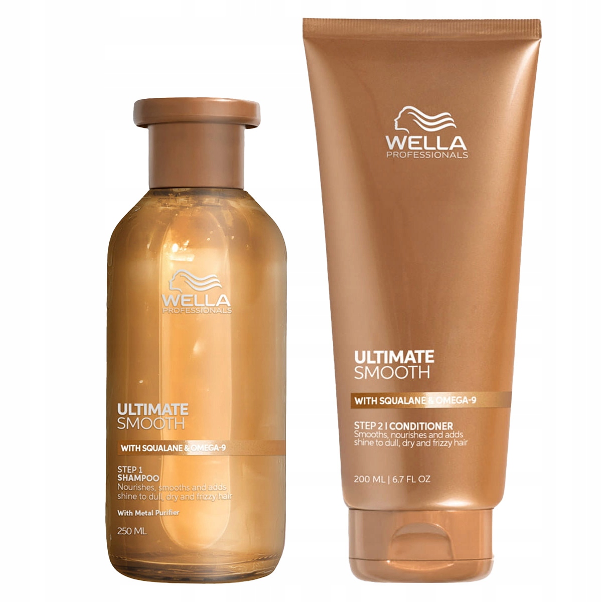 Wella Ultimate Smooth sada pro nepoddajné vlasy šampon kondicionér
