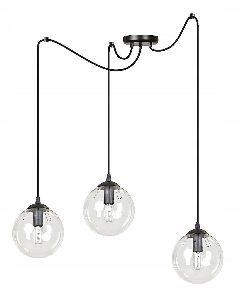 LAMPA WISZĄCA PLAFON PAJĄK KLOSZE KULE ŻYRANDOL Zasilanie sieciowe