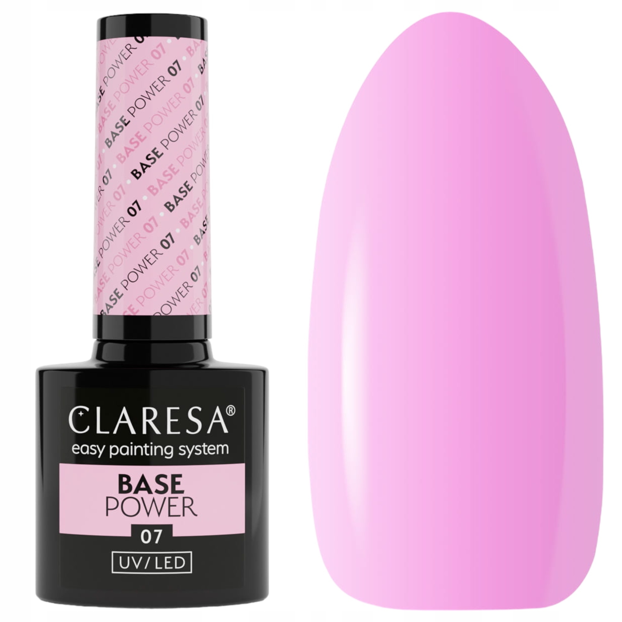 CLARESA Baza hybrydowa Base Power 07 5 ml