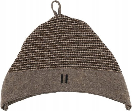 

Czapka do sauny Rento lniana frotte bawełna brąz
