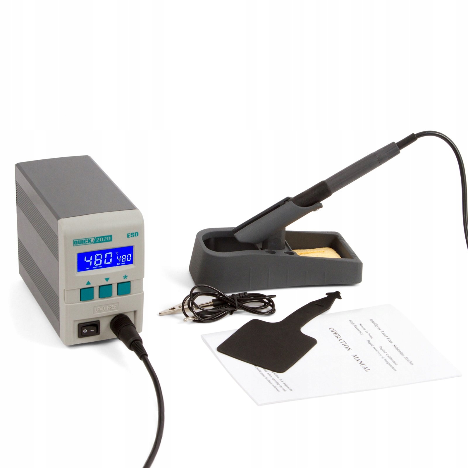 

Indukcyjna stacja lutownicza Quick 202D Esd
