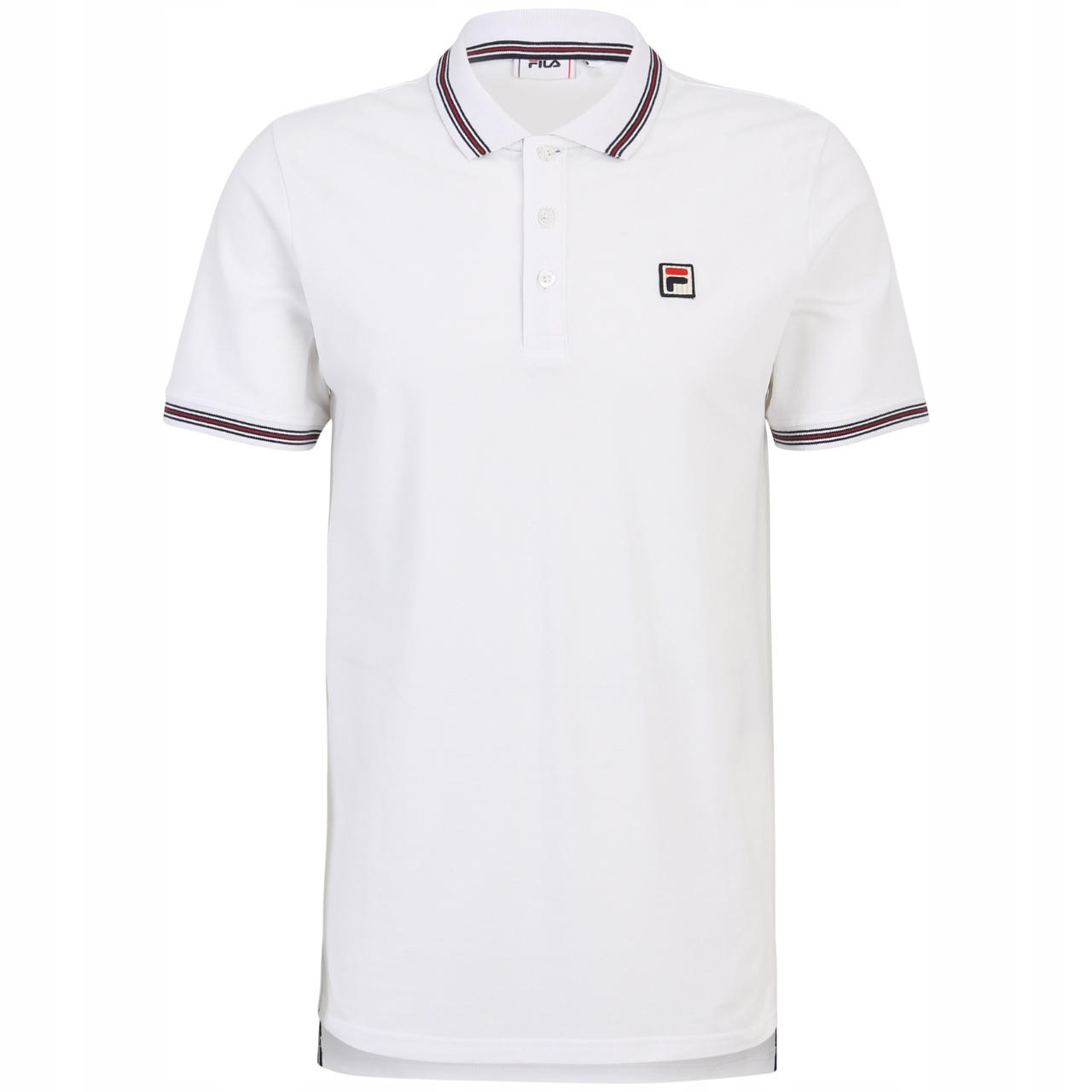 Tričko pánské polo Fila Lubbeek bílé FAM0898 10001 .s
