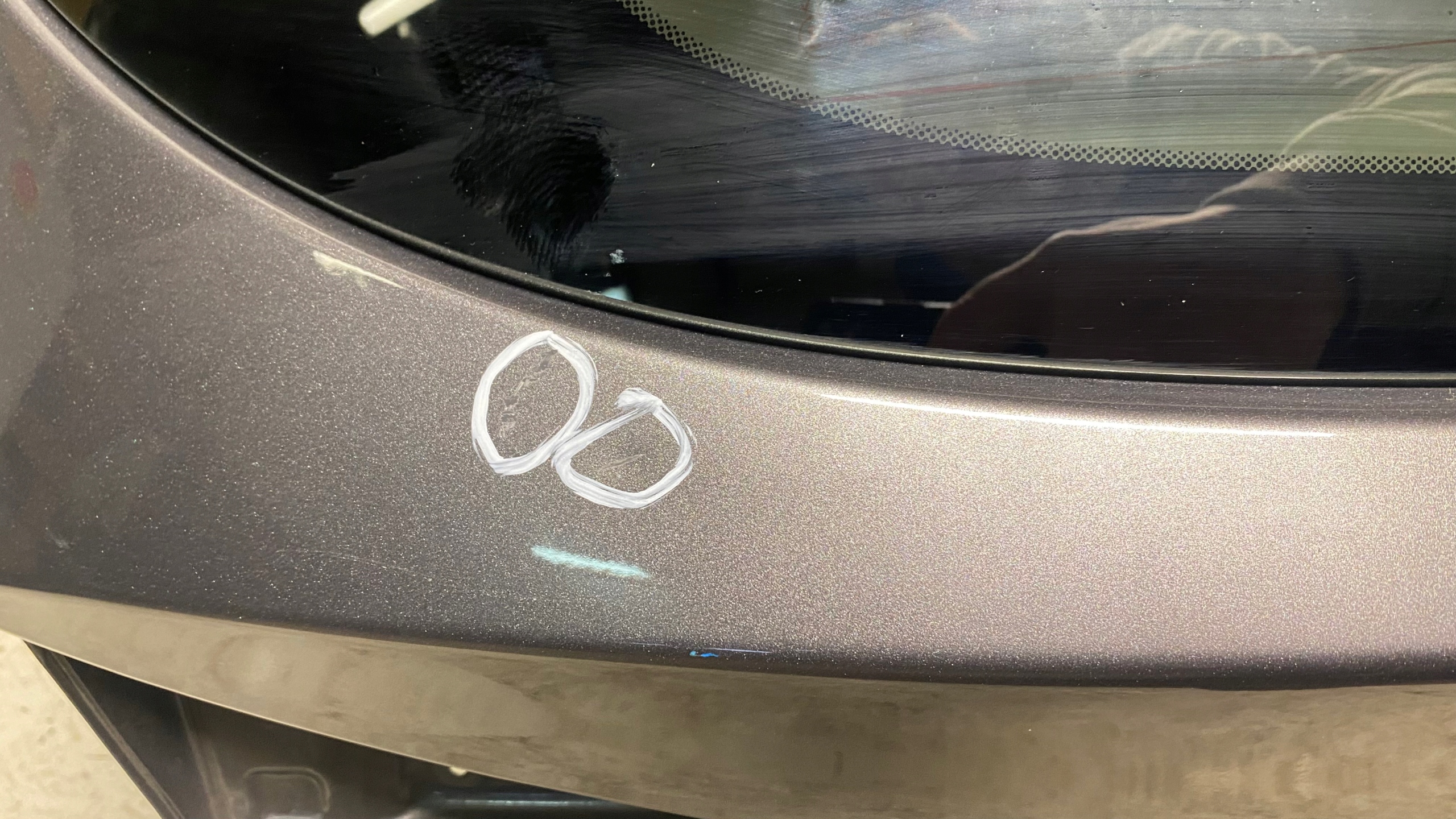 HYUNDAI SANTA FE IV trunk door boot cover M2F 18