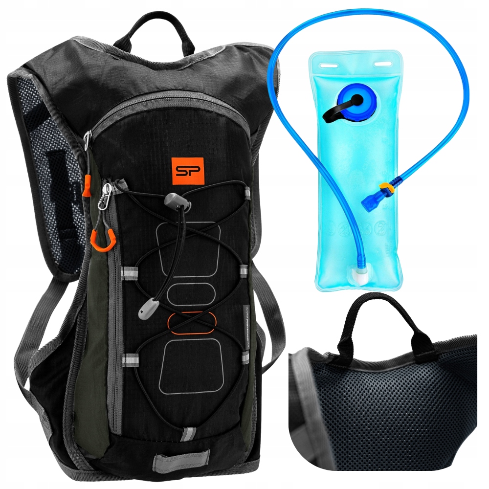 Plecak Biegowy Sportowy Lekki Turystyczny Na Rower 5 L Bukłak 1,5 L