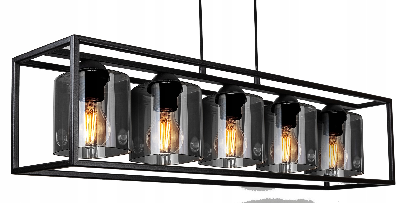 

Lampa Sufitowa Plafon Żyrandol Loft Edison Led