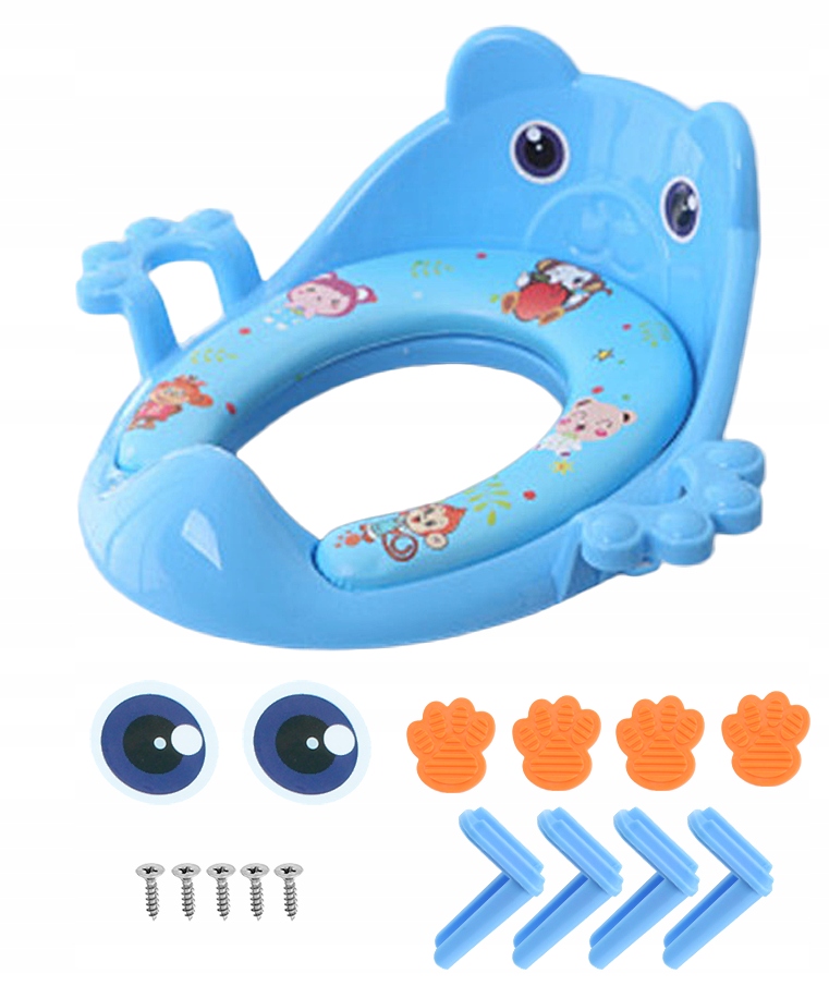 NAKŁADKA NA SEDES WC 8w1 ANTYPOŚLIZGOWA WYGODNA Wysokość produktu 14 cm