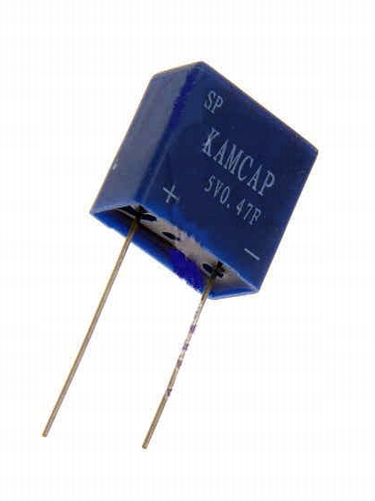 

Kondensator Gold Cap 0,47F 5,5V Kamcap Super