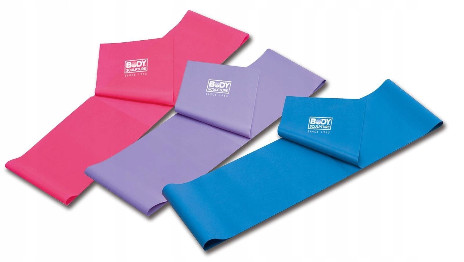 Taśma lateks BB102 0,65mm niebieska Body Sculpture Szerokość 150 mm