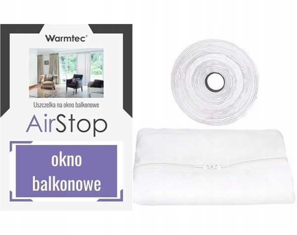 Okenné Tesnenie Pre Balkónový Klimatizátor Warmtec Airstop Na Dvere