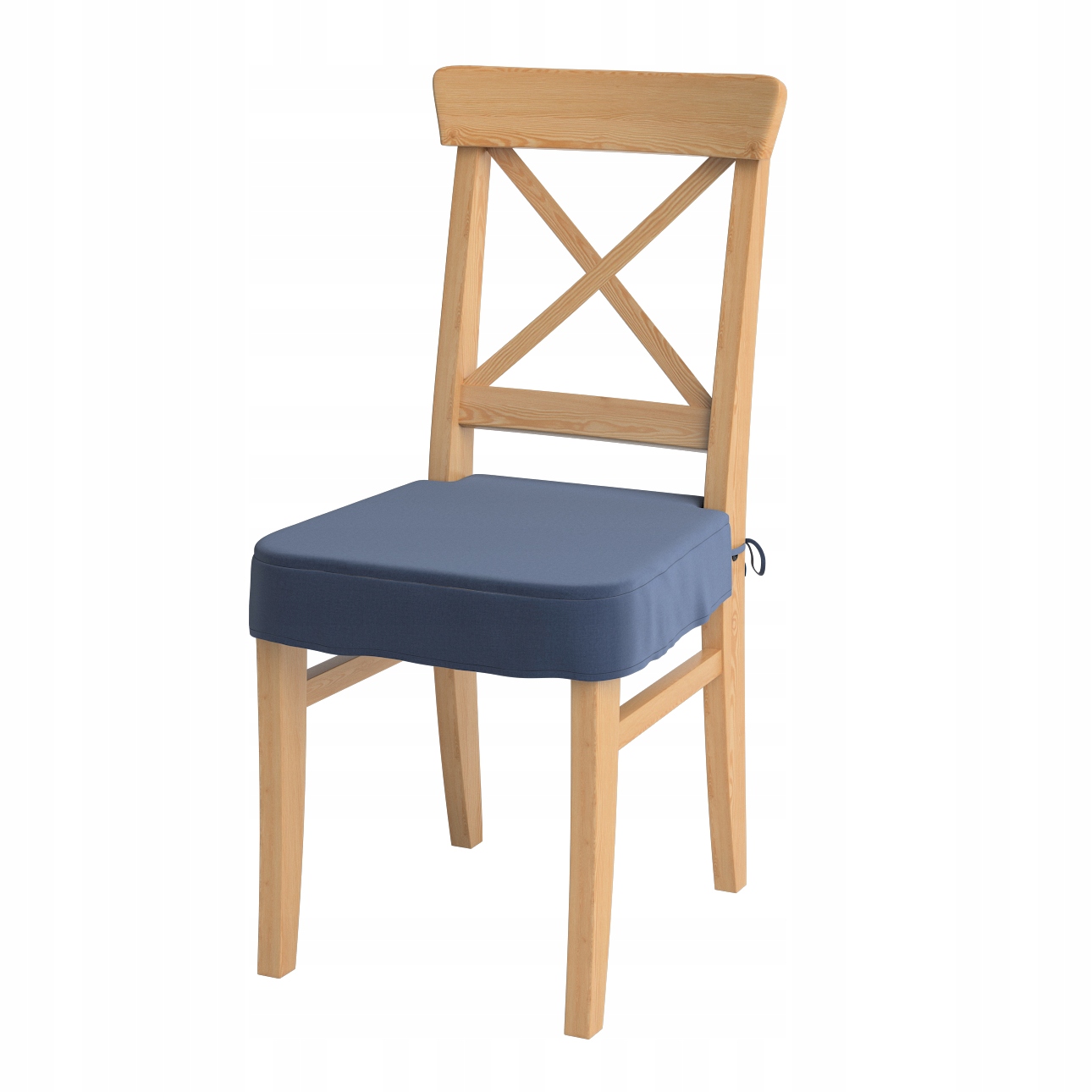 Sedák na židli Ingolf Ikea modrý