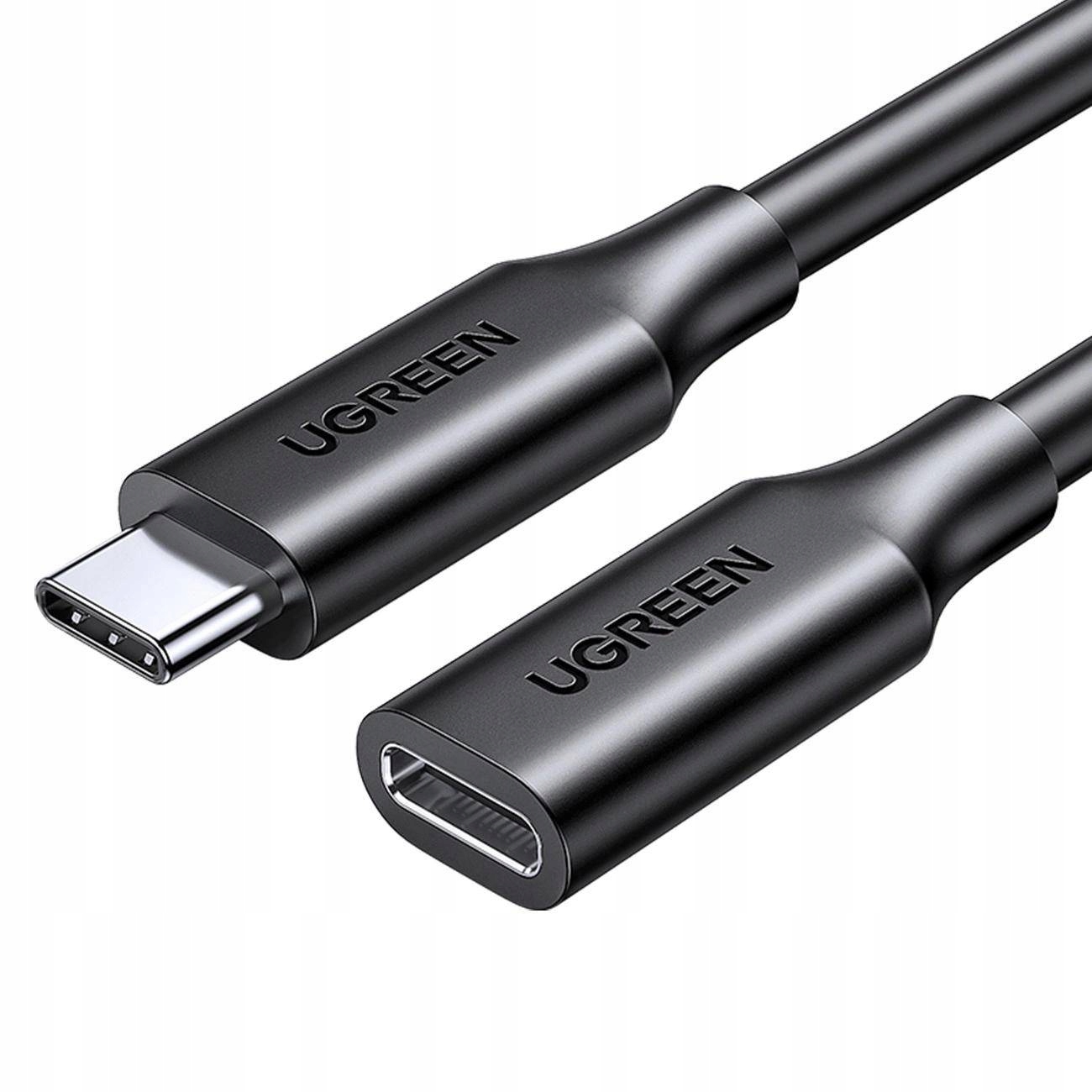 Ugreen Kabel Przedłużacz Przejściówka Usb C (Męski) Usb C (Żeński) 100W
