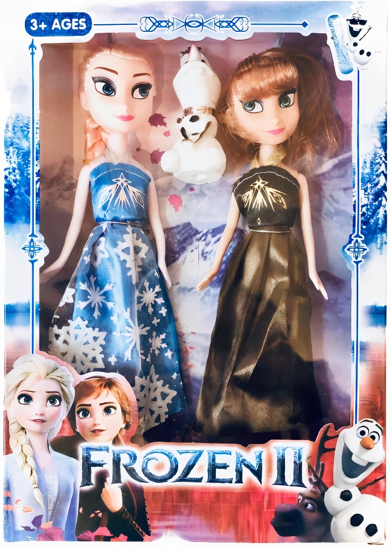 

Elsa I Anna Frozen Lalki Kraina Lodu Zestaw Lalka