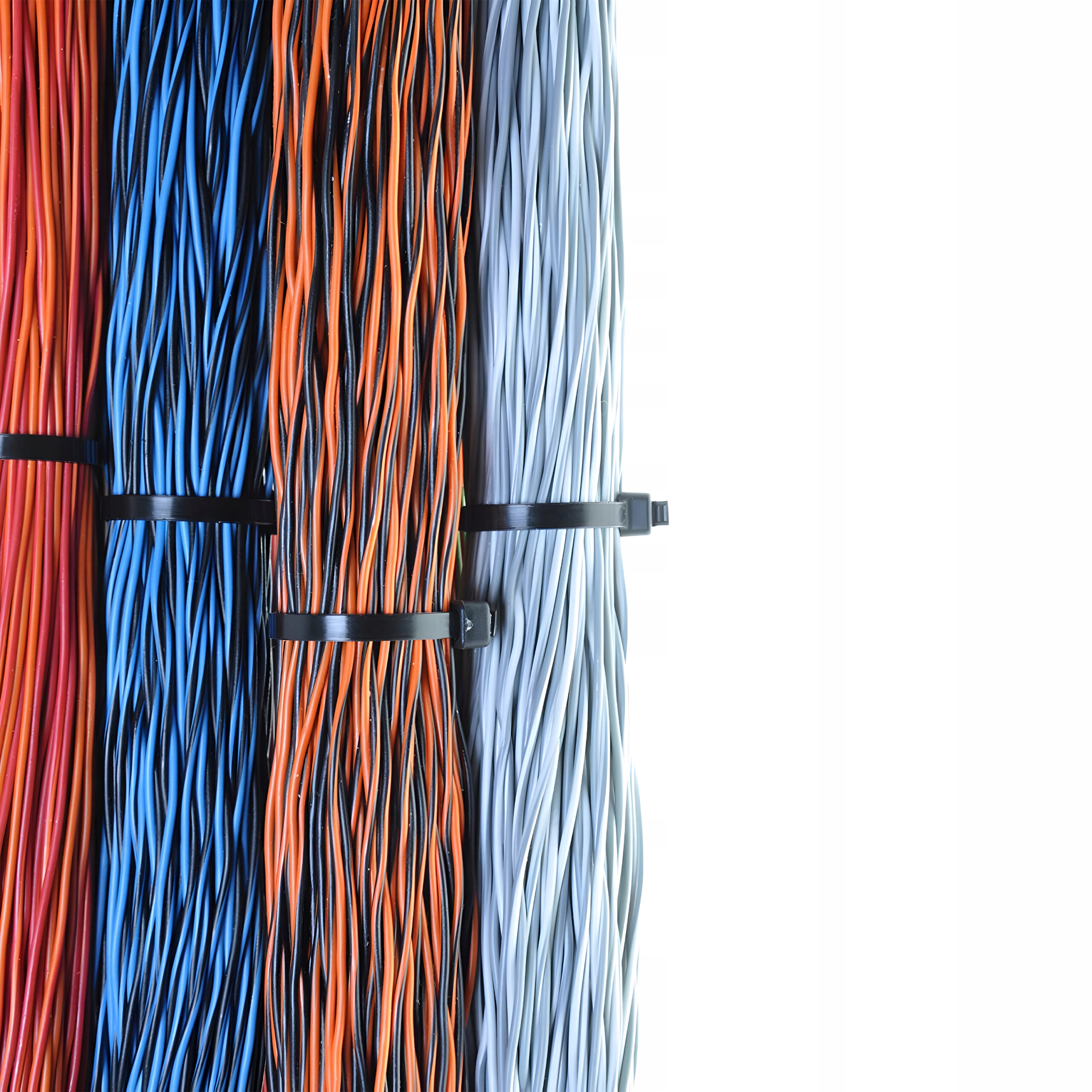 Opaska kablowa Vergionic 2,5 mm x 200 mm 100 szt. Szerokość 2.5 mm