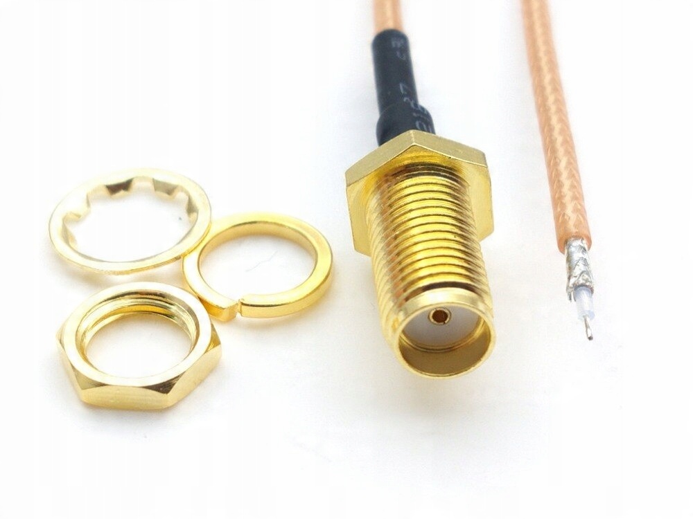 

Pigtail Sma Gniazdo 20cm RG178