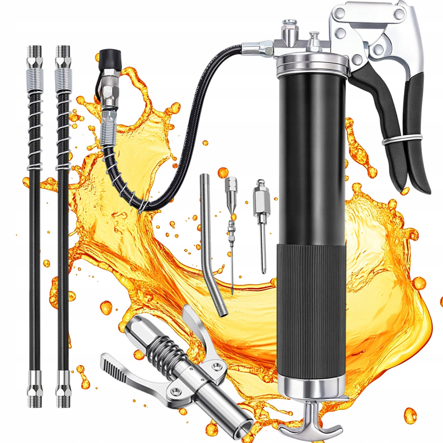 Ruční Mazací Stroj 7000 Psi, Sada Pro Automobily Zemědělských Strojů