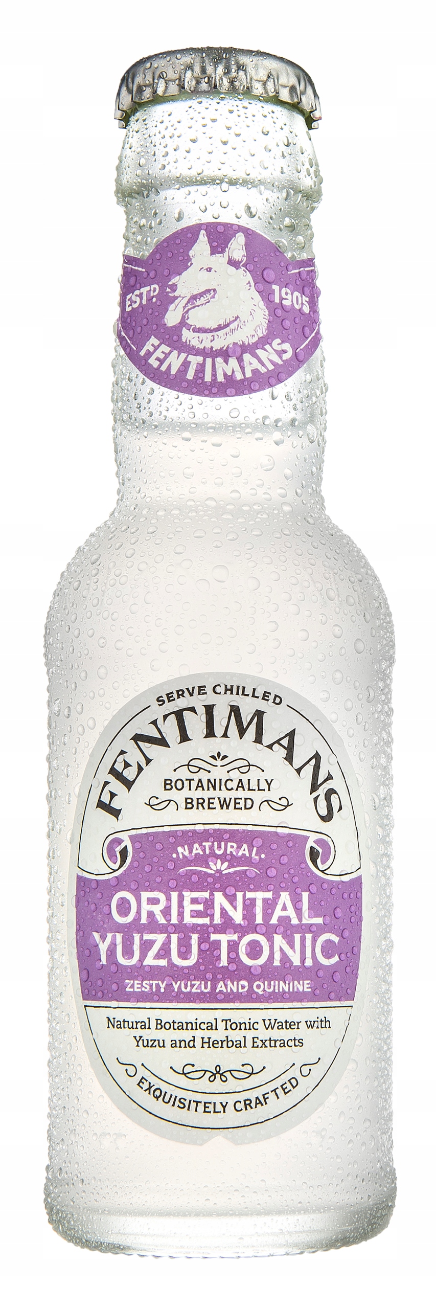 Fentimans Yuzu Tonic Water 200ml x24 tonik premium z japońskim owocem yuzu